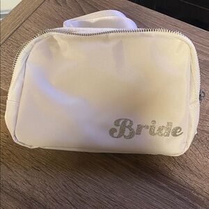 White Bride Cosmetic Bag